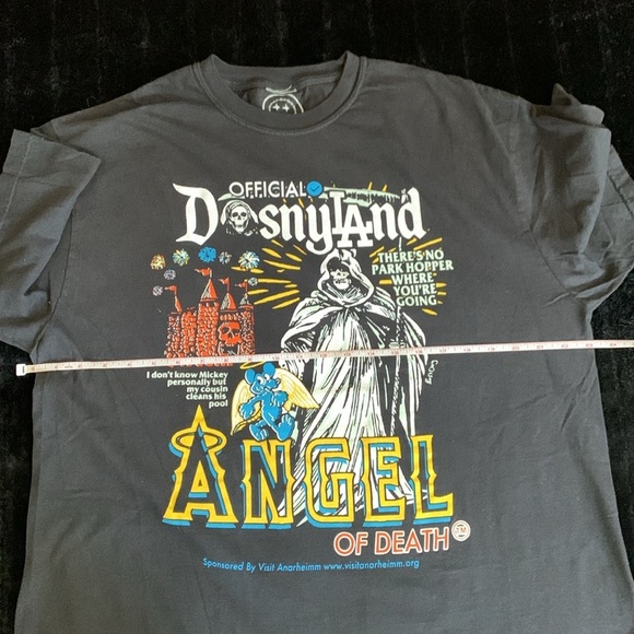 Unisex Angel of Dosny Tee Black Size XL - Picture 7 of 8